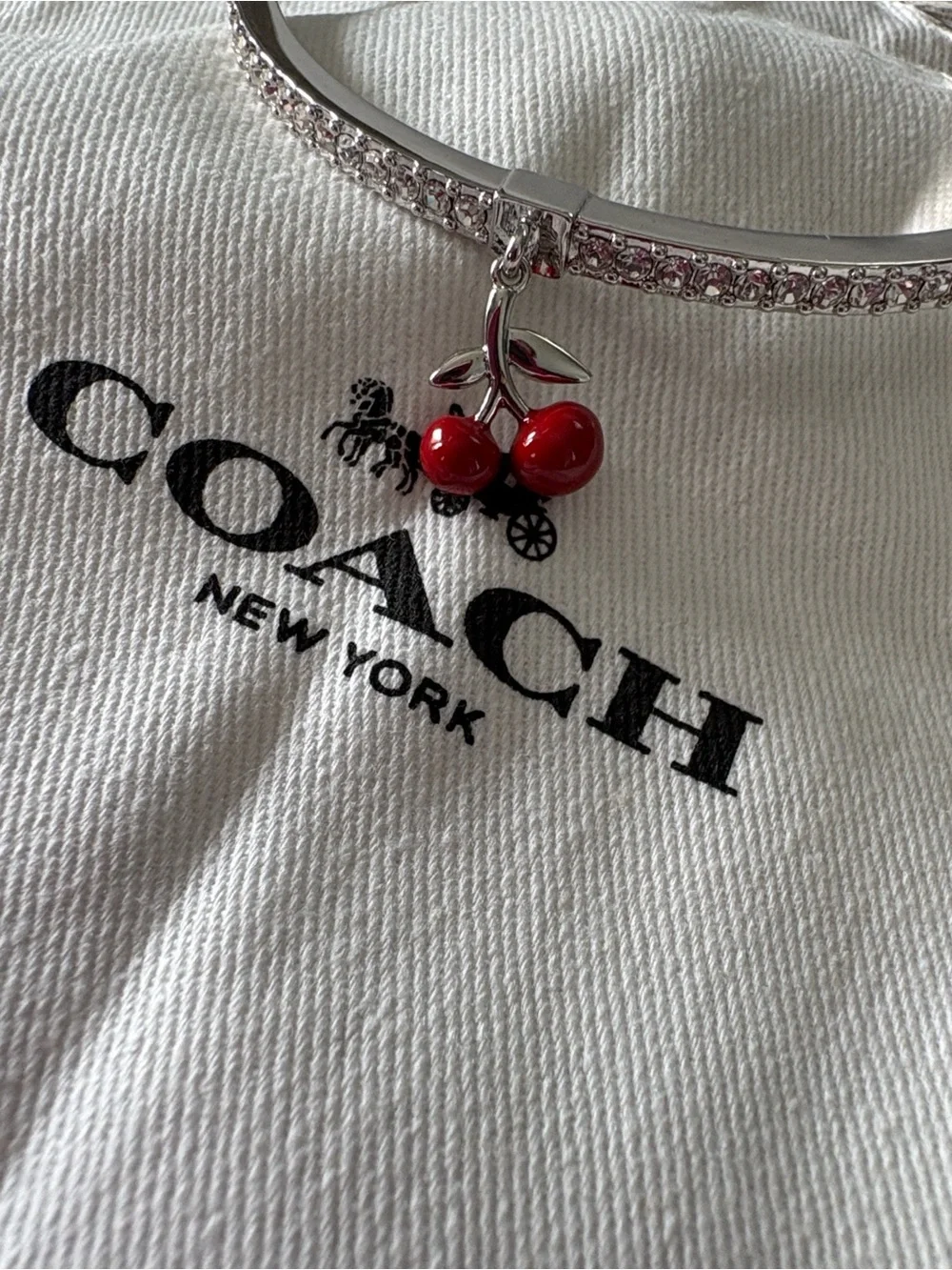 Coach Cherry Bracelet